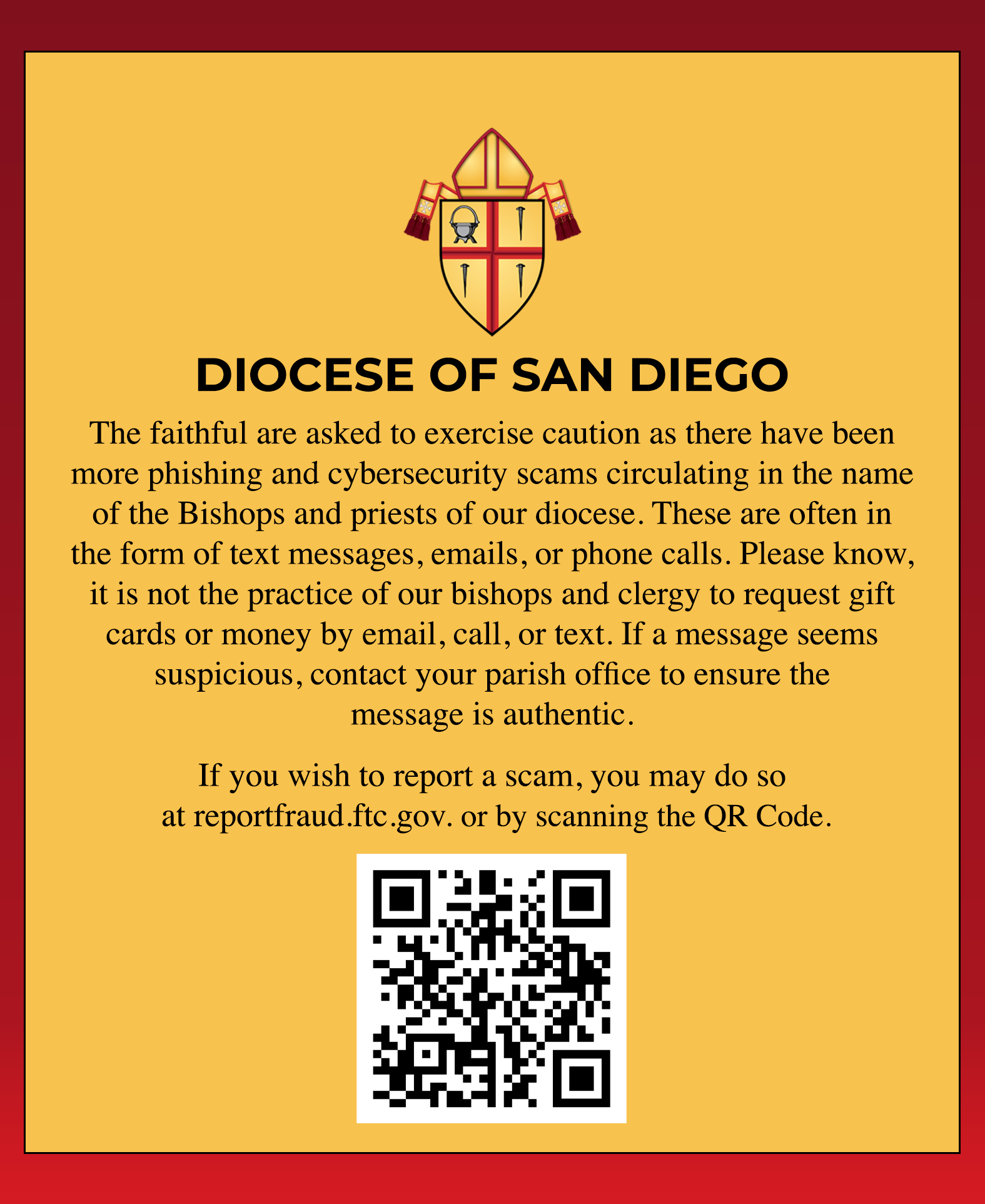 Diocese Notice